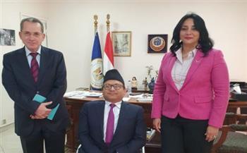 نائب وزير السياحة وسفير نيبال بالقاهرة يبحثان سبل تعزيز التعاون فى مجال السياحة