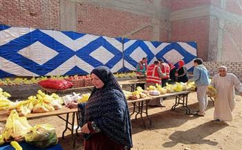   «الغفور الرحيم» تُنظم سوقاً خيرياً لبيع السلع الغذائية بأسعار مخفضة في الخانكة