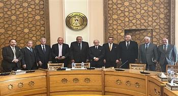شكري يجري نقاشا مع التشكيل الجديد لمجلس الشئون الخارجية حول علاقات مصر مع شركائها الاستراتيجيين