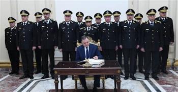 وزير الداخلية والأعلى للشرطة يسجلون كلمة شكر للرئيس بمناسبة عيد الشرطة