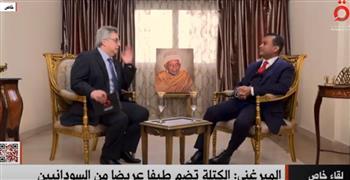 الميرغنى: نحن مع أى قرار يهدف للتحول الديمقراطى  