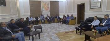 سفير مصر لدى الخرطوم يزور مقر بعثة الري المصري في السودان