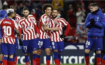   أتليتكو مدريد يفوز على بلد الوليد بثلاثية نظيفة في الدوري الإسباني