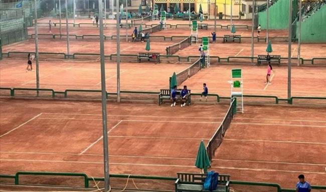 ملاعب نادي قناة السويس للتنس تستضيف البطولة الدولية للناشئين itf