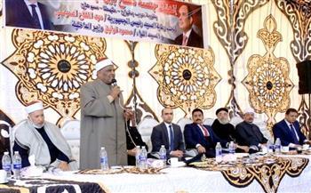وكيل الأزهر الأسبق ينهي خصومة ثأرية في سوهاج ويدعو إلى نشر ثقافة الصلح