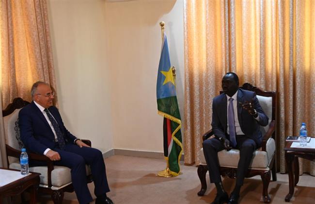 سويلم يبحث مع وزيرى الرى والاستثمار بجنوب السودان التعاون المشترك فى كافة المجالات