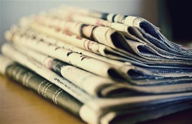 كلمة الرئيس السيسي بمناسبة عيد الشرطة الأبرز فى صحف القاهرة  