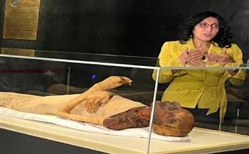   الأشعة المقطعية تكشف أسرار مومياء الصبي الذهبي ببدروم المتحف المصري بالتحرير