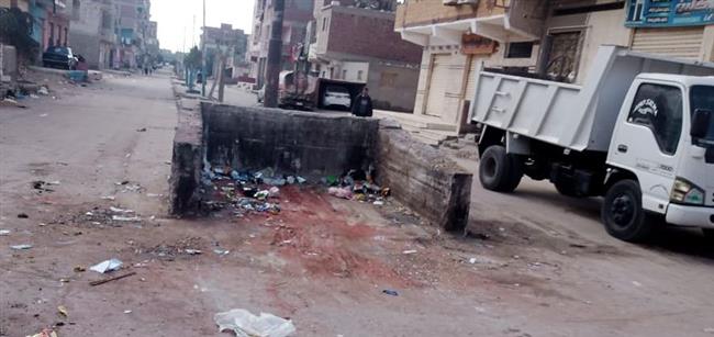 جمع ورفع 95 طن قمامة ومخلفات بحيِّ أول الإسماعيلية 