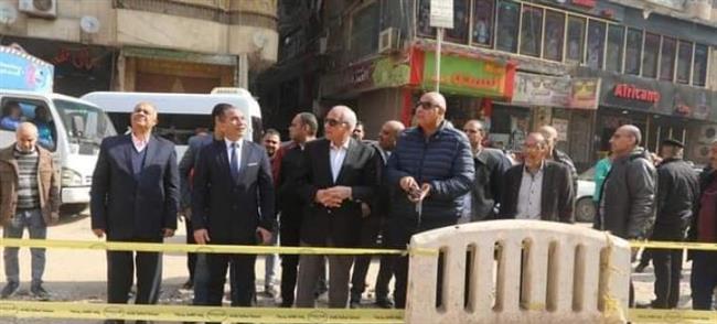محافظ الجيزة ورئيس جهاز تعمير القاهرة الكبرى يتابعان أعمال مسار محور عمرو بن العاص