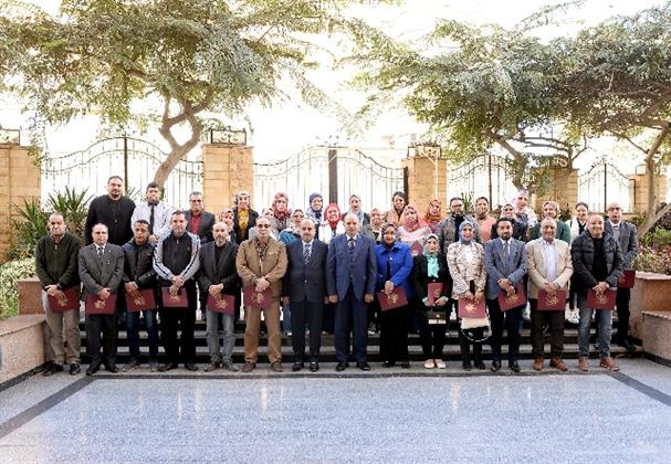 جامعة المنصورة تكرم مسئولي منظومة الشكاوي الحكومية لتحقيق أعلى معدل إنجاز