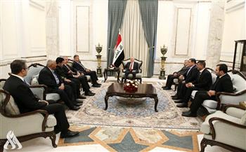   رئيس العراق يؤكد تسوية المسائل العالقة بين الحكومة الاتحادية وإقليم كردستان