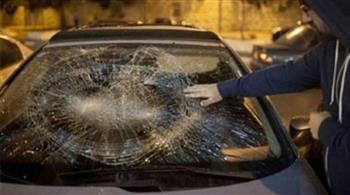 مستوطنو الاحتلال يدمرون سيارات الفلسطينيين فى هجوم بنابلس