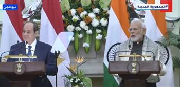  رئيس الوزراء الهندي: التعاون مع مصر ازداد قوة بفضل القيادة الحكيمة للرئيس السيسي