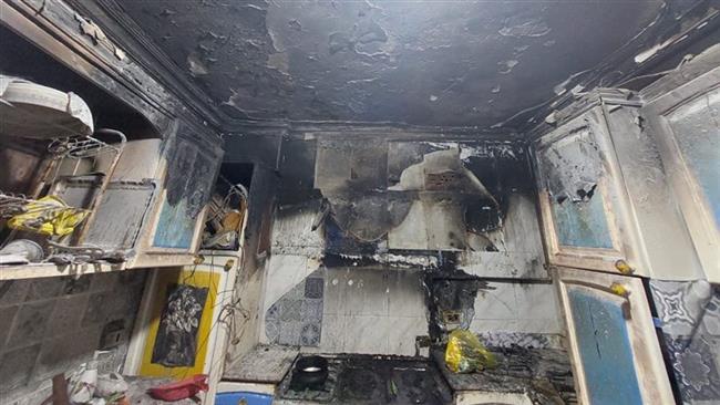 حريق هائل بمنزل المطربة جواهر بمصر الجديدة