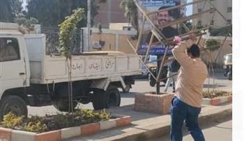 مصادرة 7 مكبرات صوت ورفع 510 حالة إشغال طريق مخالف بالبحيرة
