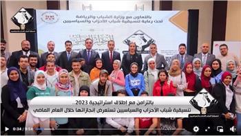 فيديو.. تنسيقية شباب الأحزاب والسياسيين تستعرض إنجازاتها خلال 2022