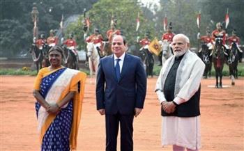   الرئيس السيسي يشارك كضيف شرف رئيسي في احتفالات الهند بعيد الجمهورية