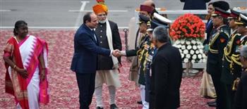   الرئيس السيسي يستقبل جاجديب دهانكار نائب رئيس جمهورية الهند