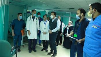   وزير الصحة يتفقد عددٍ من المستشفيات بمحافظة الجيزة ضمن جولته المفاجئة 