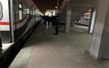 مصرع مسن سقط أسفل عجلات القطار في أسيوط