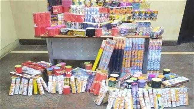 ضبط 1.3 مليون قطعة ألعاب نارية قبل ترويجها بالقاهرة