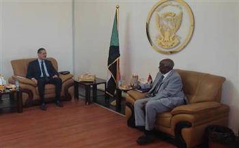   سفير مصر لدى السودان يلاقي مع وزير الحكم الاتحادي السوداني
