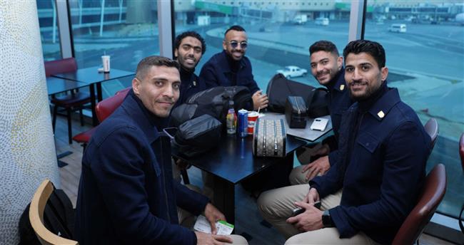  بعثة الأهلي تغادر مطار القاهرة إلى المغرب للمشاركة في مونديال الأندية