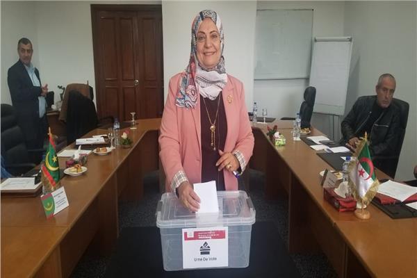 مجدة الخواجة تفوز بعضوية اتحاد شمال إفريقيا لألعاب القوى