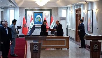   وزيرا خارجية العراق والمغرب يؤكدان أهمية تعميق التشاور السياسي