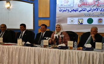   وزيرا الشباب والتضامن ومحافظ جنوب سيناء يشهدون مؤتمر المهرجان المصري الإماراتي لرياضة الهجن