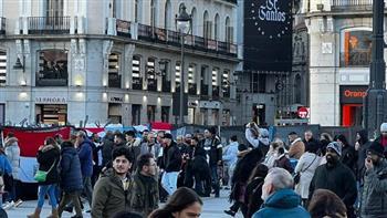 الجالية المصرية فى بصربيا تنظم وقفة تأييدا للرئيس السيسي واحتفالا بعيد الشرطة