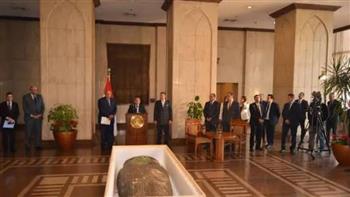   مصطفى وزيري: مصر لن تفرط في أي قطعة أثرية خرجت من البلاد بطريقة غير شرعية