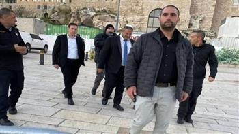   وزير إسرائيلي يقتحم المسجد الأقصى تحت حراسة مشددة