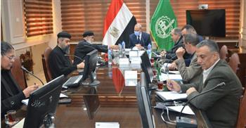 محافظ القليوبية يناقش اشتراطات الحماية المدنية لتأمين الكنائس