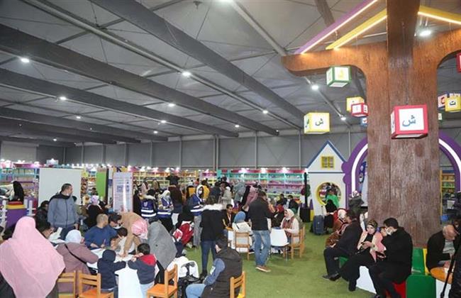 إقبال جماهيري على فعاليات متحف الطفل في معرض الكتاب