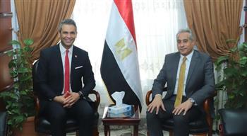 وزير القوى العاملة يلتقي نظيره التونسي