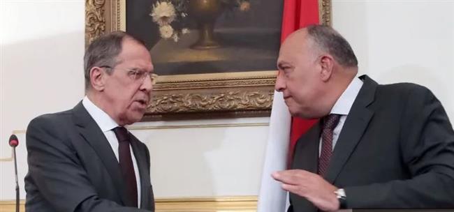 غدا.. مؤتمر صحفى مشترك بين سامح شكري ووزير الخارجية الروسى 