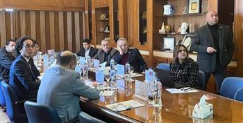 جمعية رجال أعمال الإسكندرية تستقبل مسئول بهيئة التجارة الخارجية اليابانية 