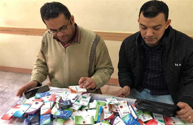تموين الأسكندرية : ضبط 7 ألف سيجارة مجهولة المصدر  