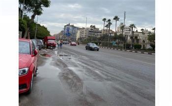الأمطار تضرب الغربية 