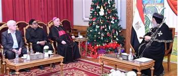   قداسة البابا يستقبل سفير الڤاتيكان 