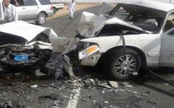   إصابة 5 أشخاص فى حادث تصادم 3 سيارات بطريق الأوتوستراد