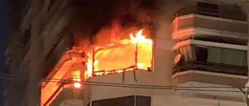 إخماد حريق شقة سكنية فى الدقى دون اصابات