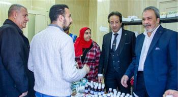 تقديم الرعاية الطبية لـ1380 حالة بقافلة جامعة طنطا بقرية الرجدية