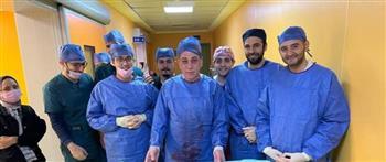 فريق طبى بجامعة أسيوط ينجح فى إزالة ورم بالأمعاء يزن 20 كيلو