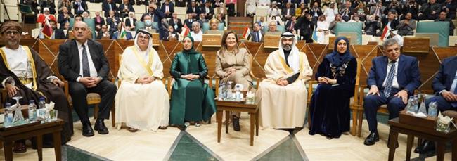 وزيرة التخطيط تشارك بحفل إعلان الفائزين في جائزة التميز العربي 