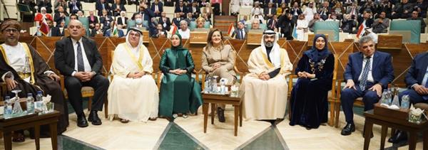 وزيرة التخطيط تشارك بحفل إعلان الفائزين في جائزة التميز العربي