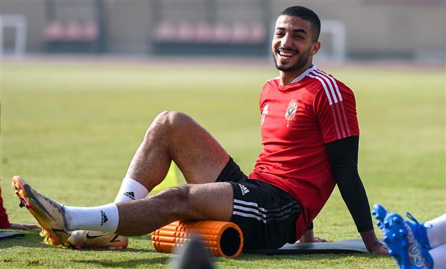 مران الأهلي| «عبد المنعم» يواصل برنامج التأهيل