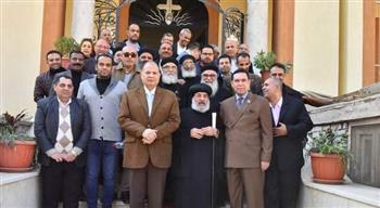 محافظ أسيوط يزور إيبارشيات ديروط والقوصية ومنفلوط لتقديم التهنئة بعيد الميلاد المجيد